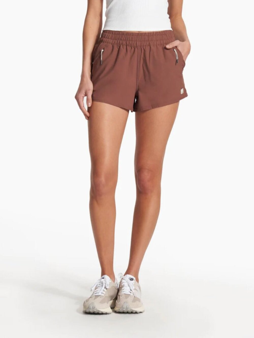 Vuori Dash Short S Chestnut